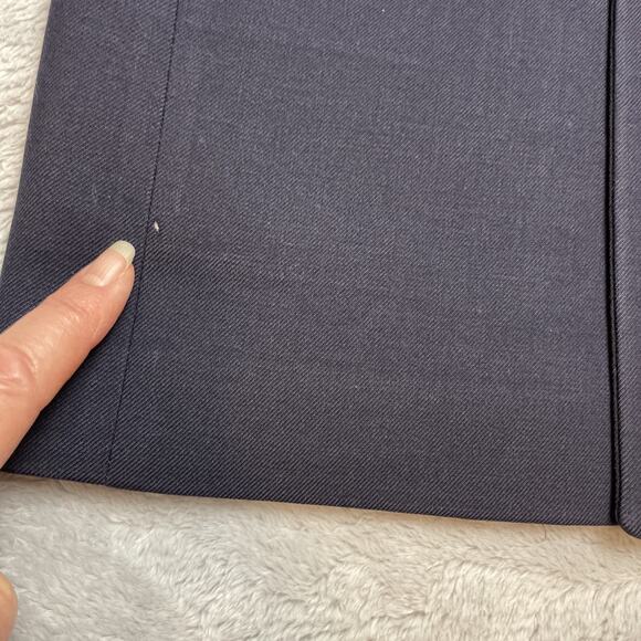 Vintage Bill Blass Nautical Suit Blazer Mens 32L Navy Wool Peak Double Breasted - Picture 15 of 16